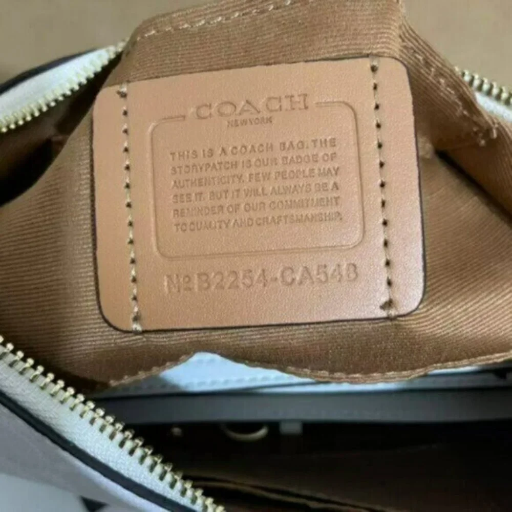 Coach Teri Shoulder Bag In Signature Canvas CA548 - Picture 11 of 11